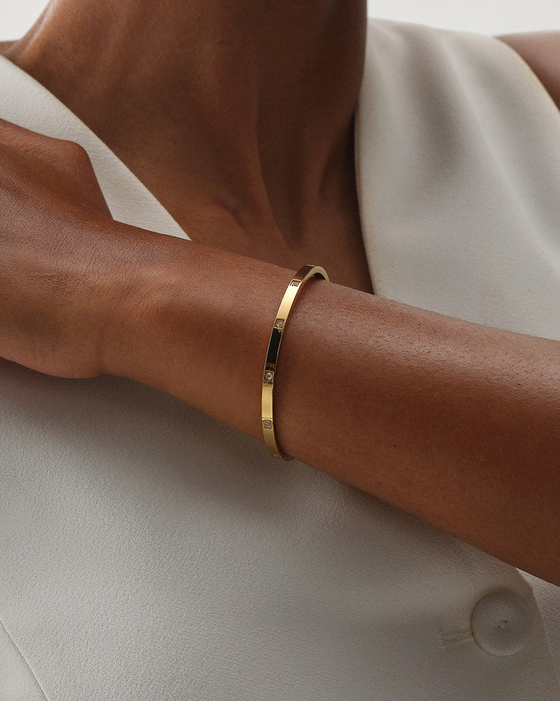 Brilliant Bangle Polished